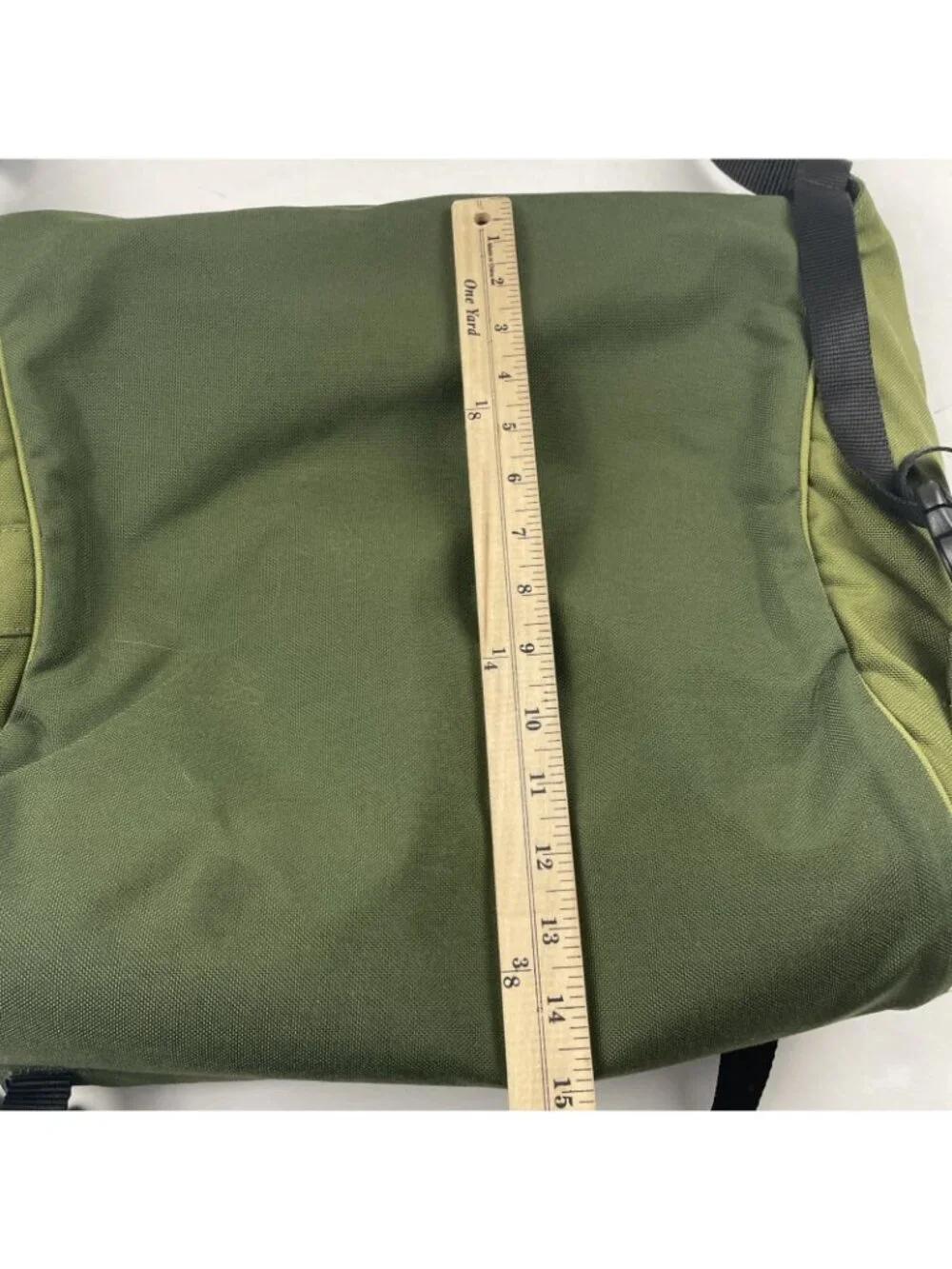 Crumpler Messenger Bag The Horseman Laptop Padded School Travel Green Canvas